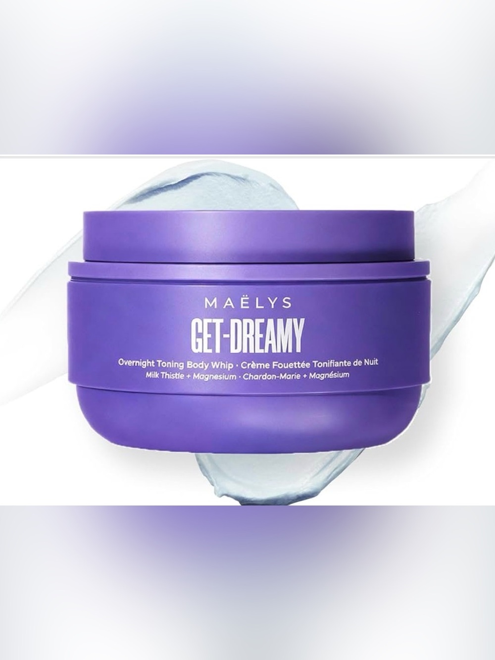 MAËLYS GET-DREAMY Overnight Toning Body Whip 6.8 oz NIB Cellulite